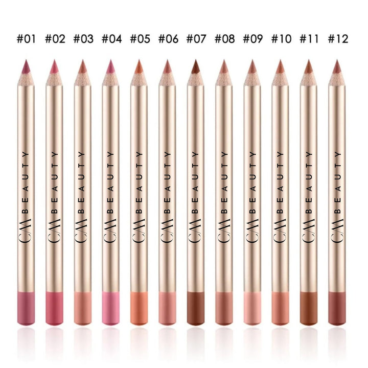 Set 12 creioane de buze CMBeauty