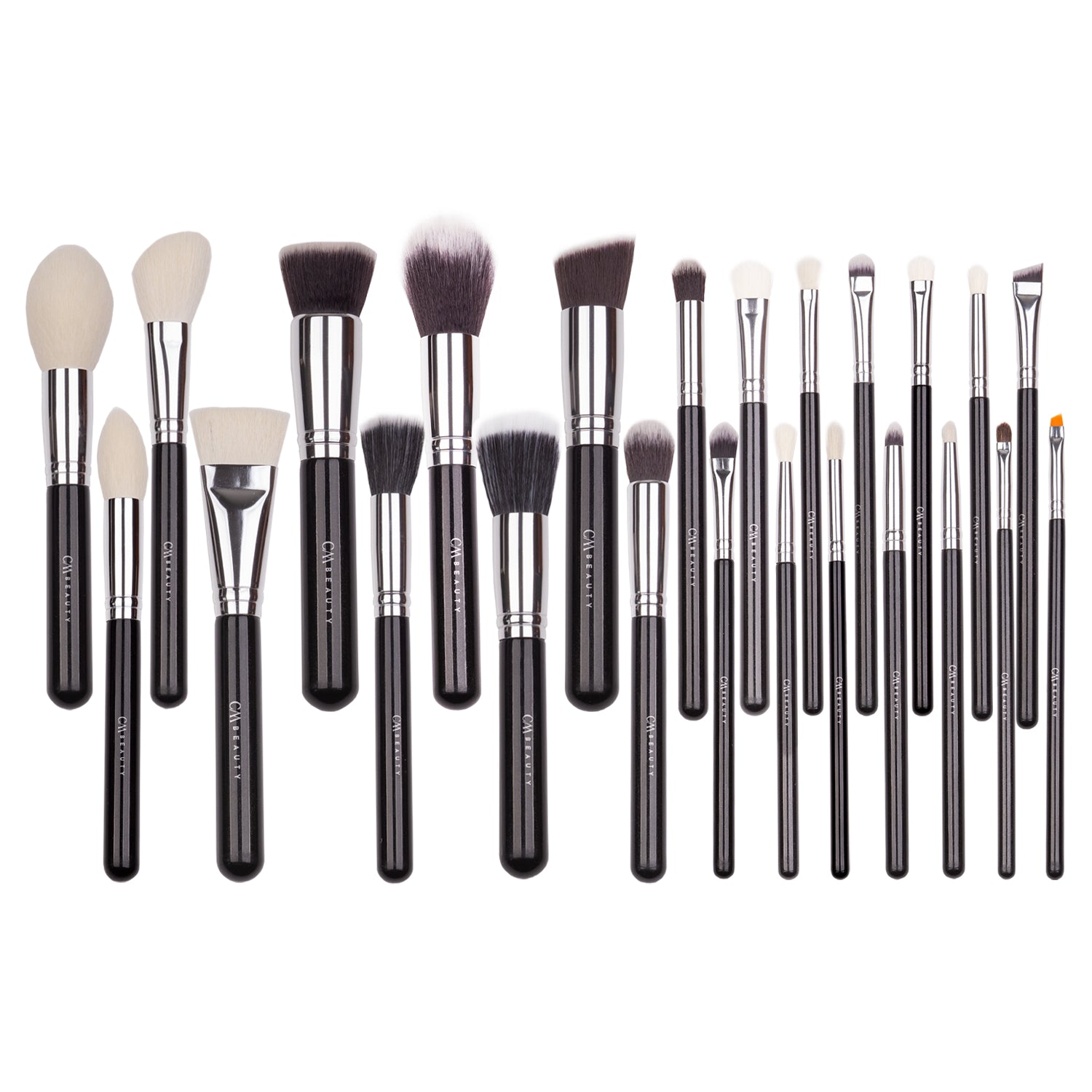 Set 24 pensule machiaj profesionale Onyx Pro