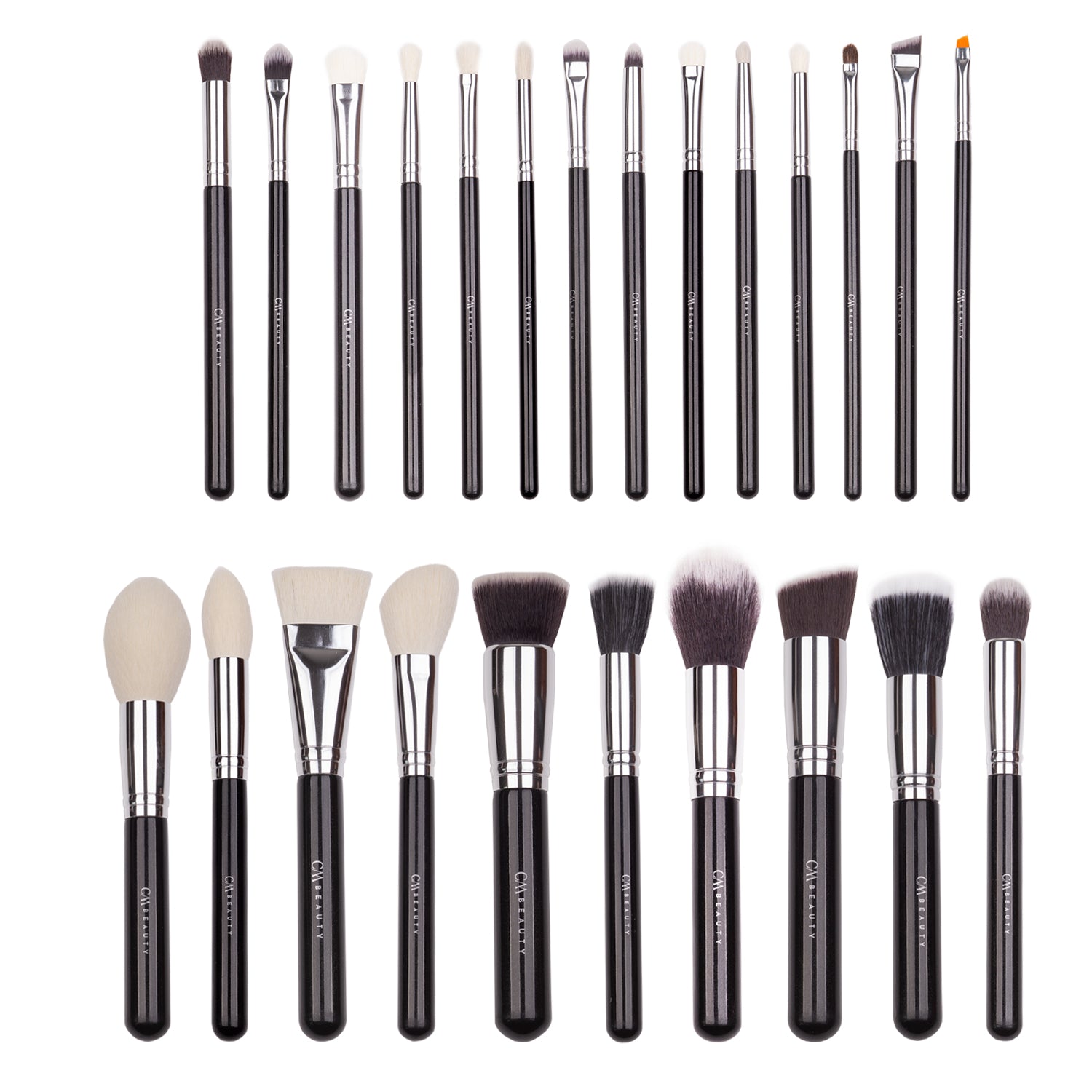 Set 24 pensule machiaj profesionale Onyx Pro