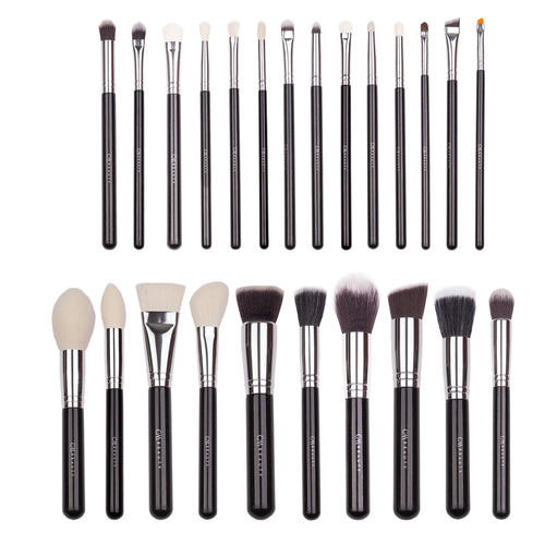 Set 24 pensule machiaj profesionale Onyx Pro