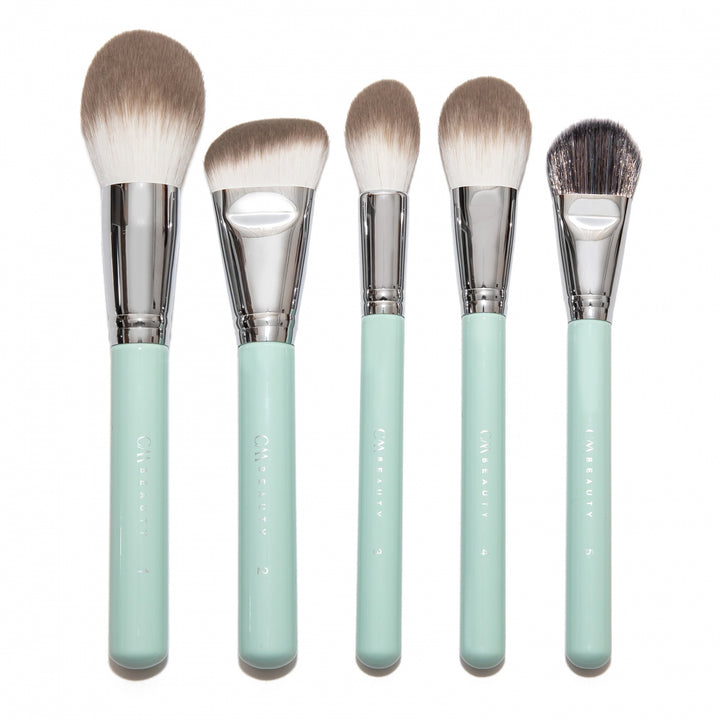 Mint Essentials – Face Brush Set-set 5 pensule fata