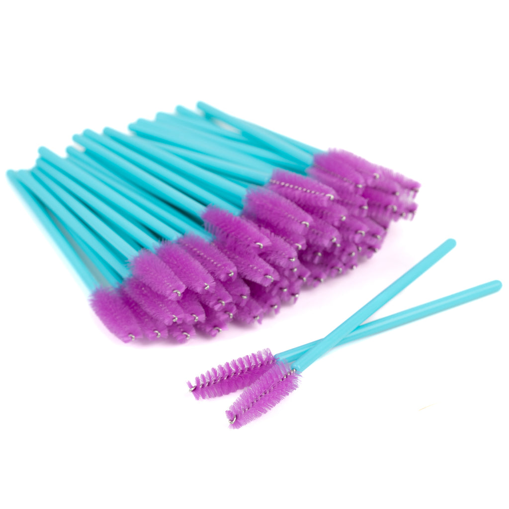 Perii pentru extensii gene, mascara - set 50 buc