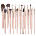 Set 20 pensule machiaj profesionale Soft Nude