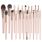 Set 20 pensule machiaj profesionale Soft Nude