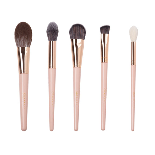 Set 20 pensule machiaj profesionale Soft Nude