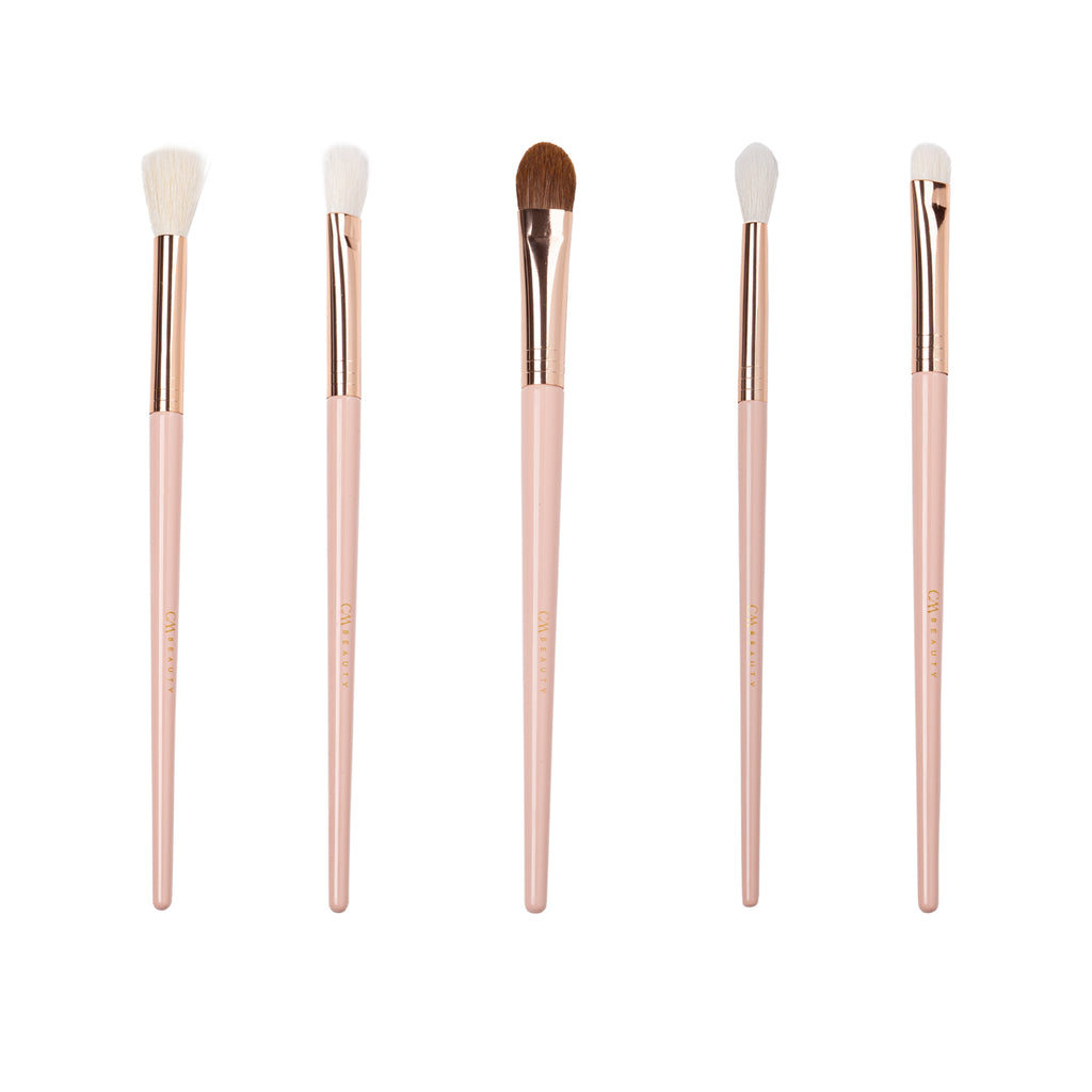 Set 20 pensule machiaj profesionale Soft Nude