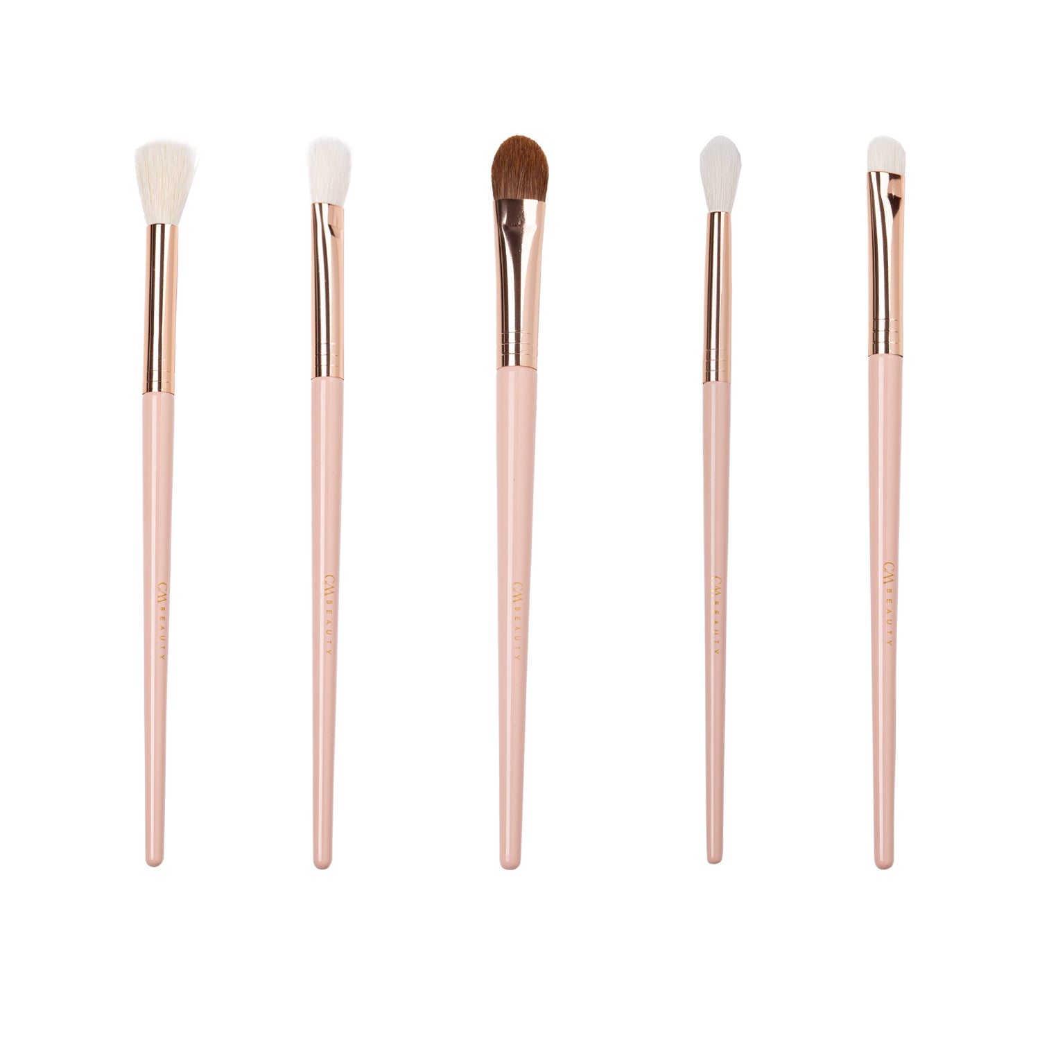 Set 20 pensule machiaj profesionale Soft Nude