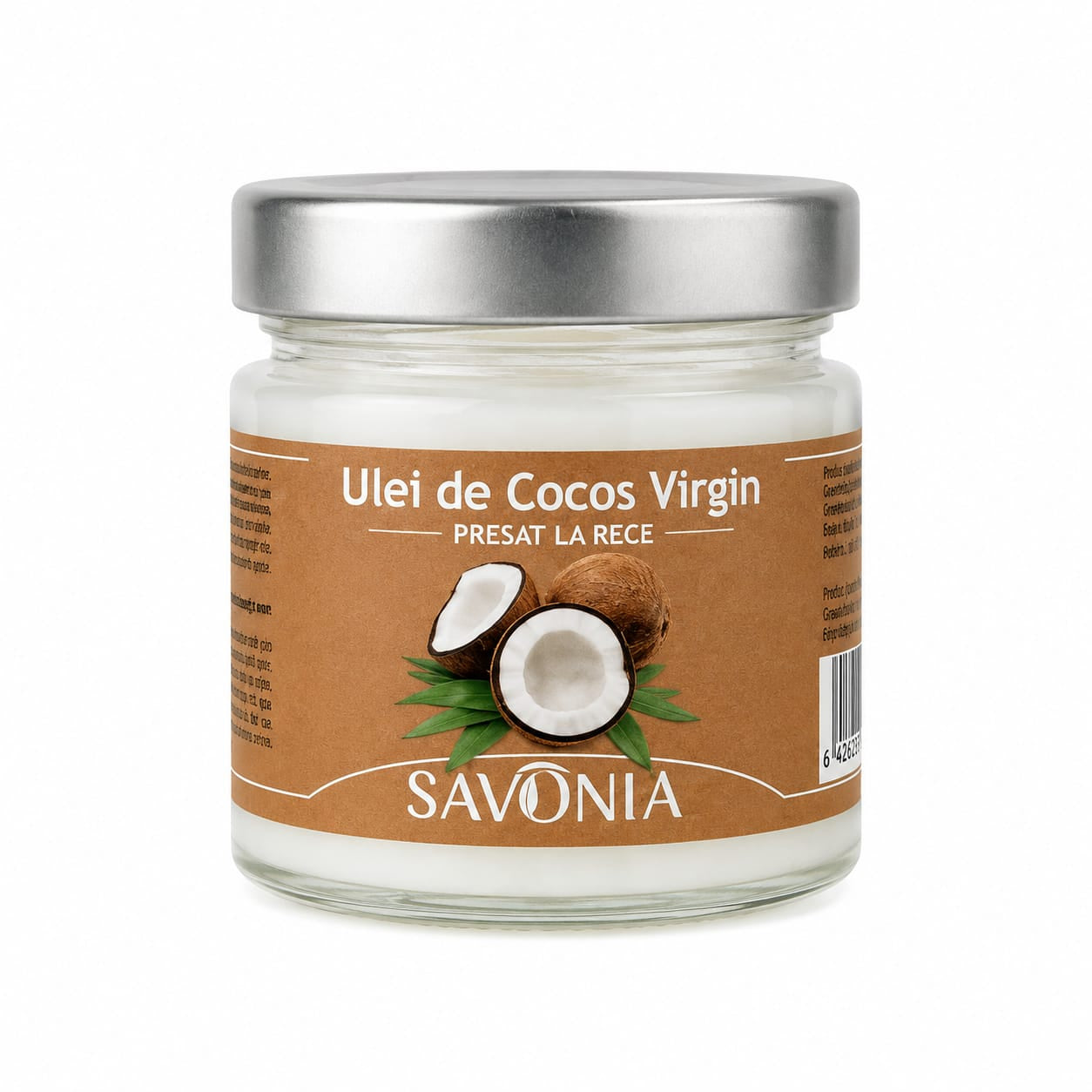 Ulei de Cocos Virgin, Savonia, 200 ml